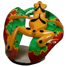 Golden Frog Tagua Carving picture