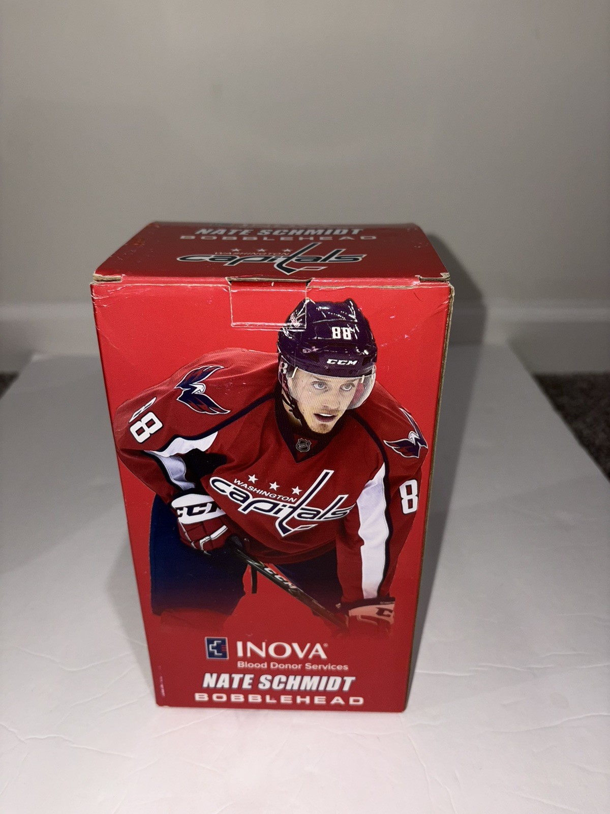 Washington Capitals Nate Schmidt Inova Blood Drive Bobblehead NIB 