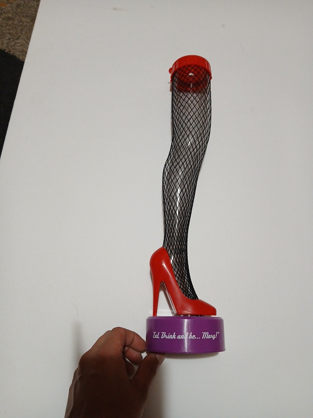 Hamburger Mary's Red High Heel Plastic Drink Cup 20oz Fishnet Stocking Leg (2) Hamburger Mary's Red High Heel Plastic Drink Cup 20oz Fishnet Stocking Leg (2)