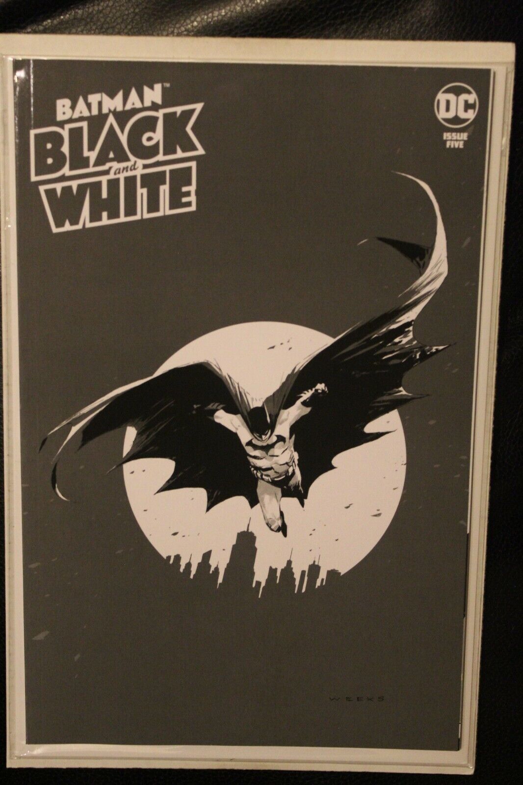Batman Black and White #5 2021  Lee Weeks  Cover DC Comics