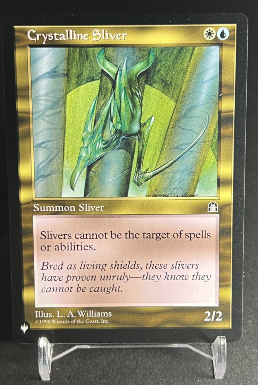 Crystalline Sliver - NM - The List - MTG Magic the Gathering Crystalline Sliver - NM - The List - MTG Magic the Gathering