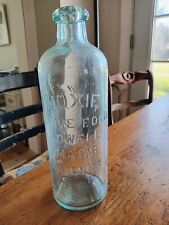 Vintage Moxie Nerve Food, Large Glass Bottle, Lowell Mass picture