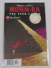 Mumm-Ra the Ever-Living #1 VF/NM 1:100 SIGNED by Larry Kenny w/ COA Thundercats picture