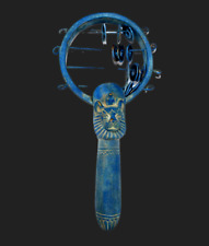 RARE ANCIENT EGYPTIAN ANTIQUE Sekhmet Sistrum Musical Instrument (BS) picture