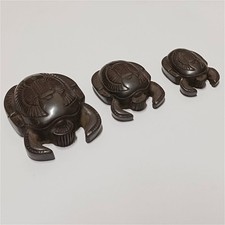 Egypt Scarab Beetle Set of 3, Vintage Style Collectible Decor Display Gift Art picture