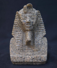 Khafre Statue Ancient Egyptian Pharaoh Sculpture, Royal Relic Art picture