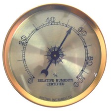 Cigar Oasis Analog Hygrometer by Western Humidor Adjustable picture