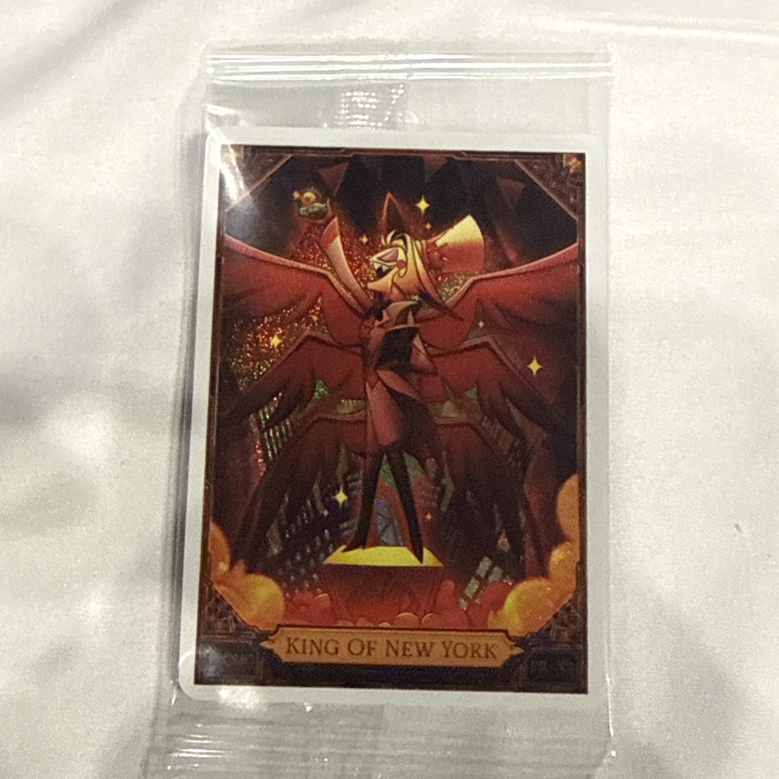 Hazbin Hotel Lucifer King of New York Promo Card New York Comic Con 2026 Hazbin Hotel Lucifer King of New York Promo Card New York Comic Con 2026