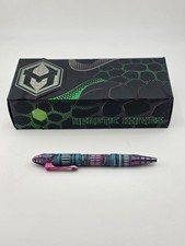 Heretic Knives Thoth Tactical Pen H038-CS-MV Miami Vice Cel Shading USA Made picture