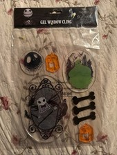Nightmare Before Christmas gel window clings picture