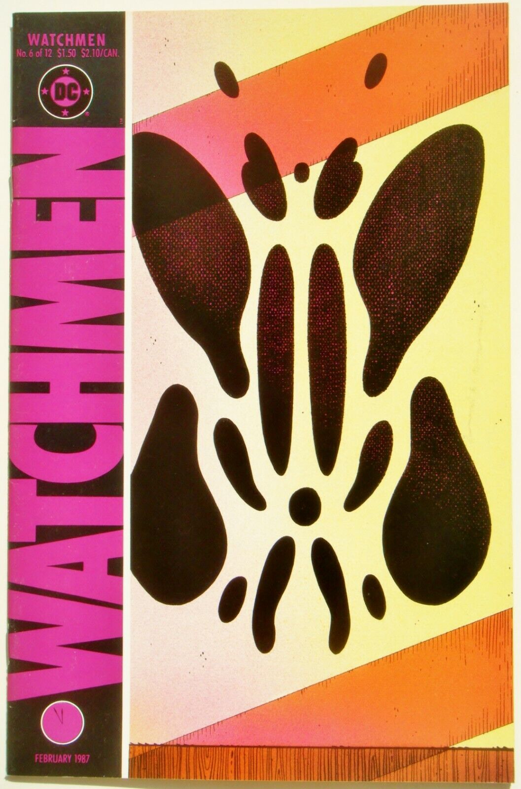 Watchmen #6 (of 12) (Feb. 87\') VF+ (8.5) Origin Rorschach/ Alan Moore Scripts