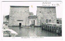 UPPER EEGYPT - CPA dnd Grand Pilône à PHILAE - circulated 1907 picture