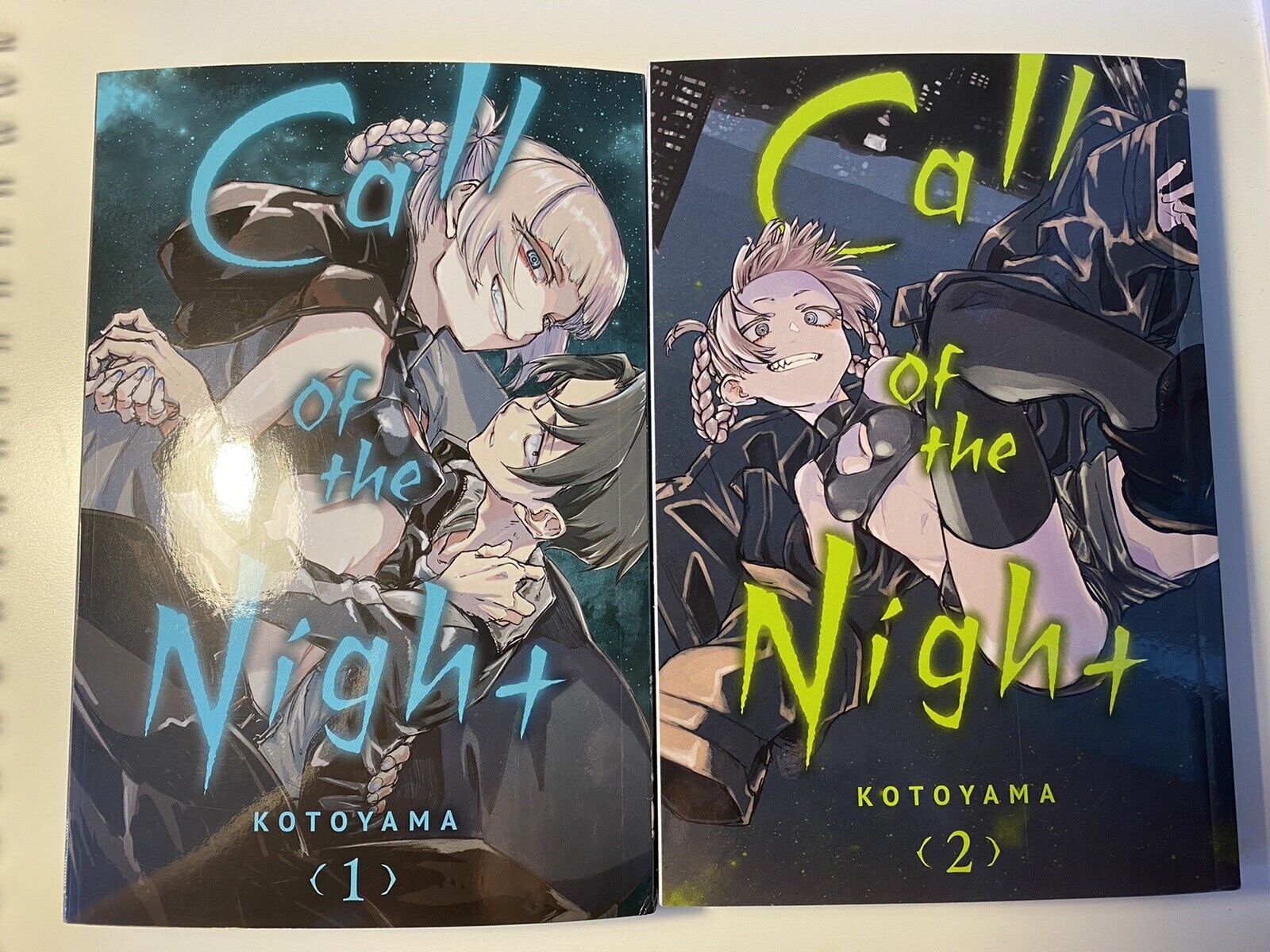 call of the night manga - volumes 1 & 2