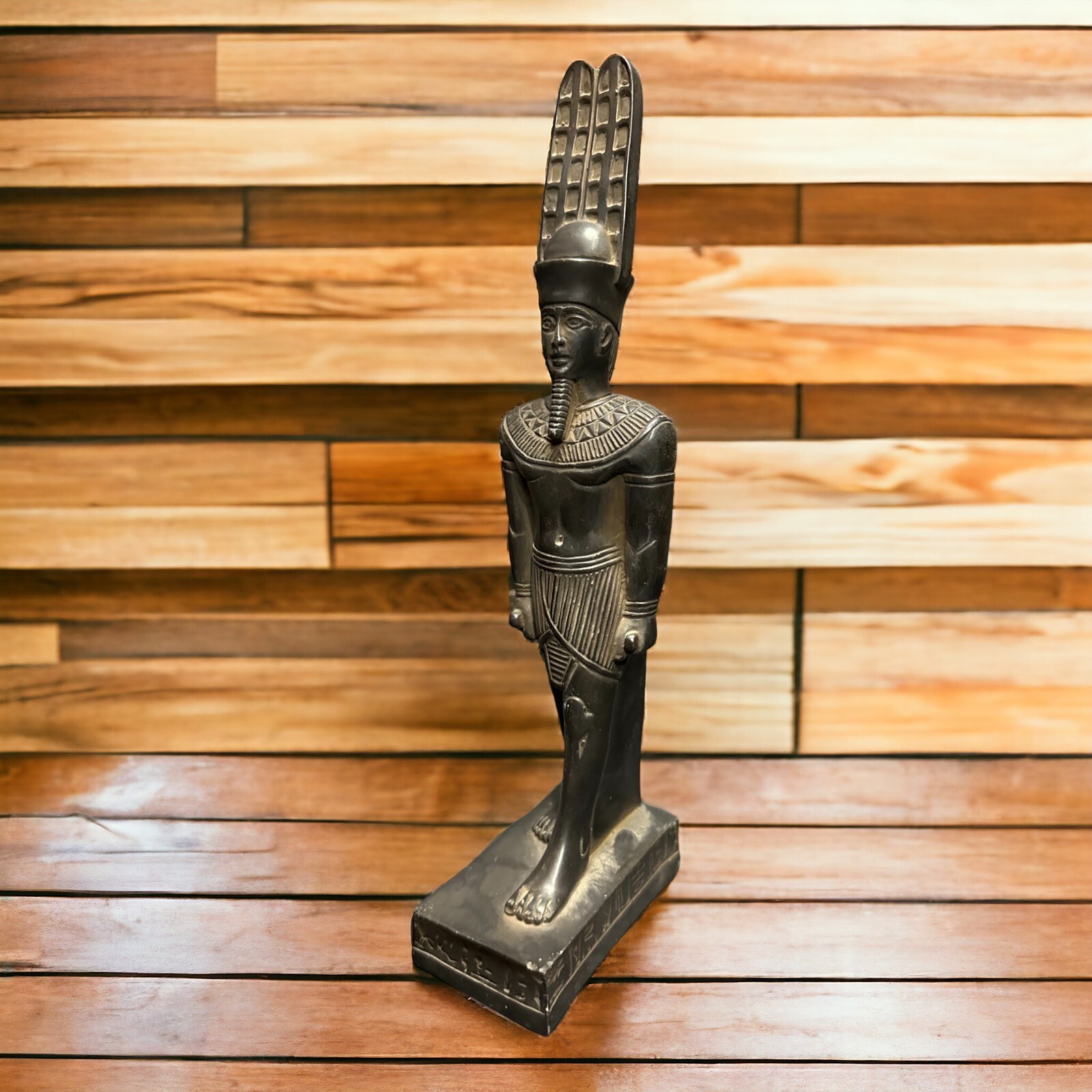 Rare Ancient Egyptian Antique Pharaonic Amun Ra God Mythology Unique Statue BC Rare Ancient Egyptian Antique Pharaonic Amun Ra God Mythology Unique Statue BC