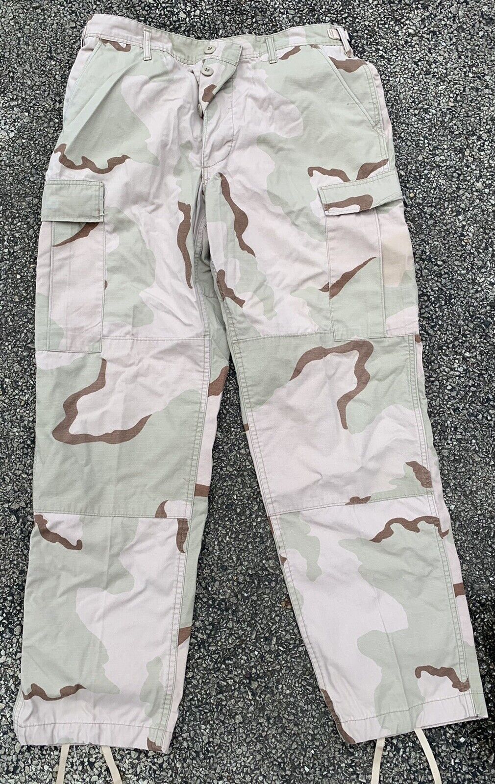 Medium Regular US Military Desert Camo BDU Uniform Pants