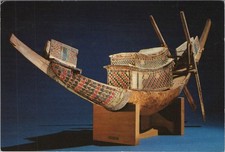 Cairo Model boat from the reign of Tutankhamun 4x6 Postcard picture