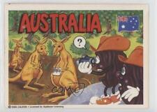 1988 Zoot The California Raisins World Tour Stickers Australia #2 9hx picture