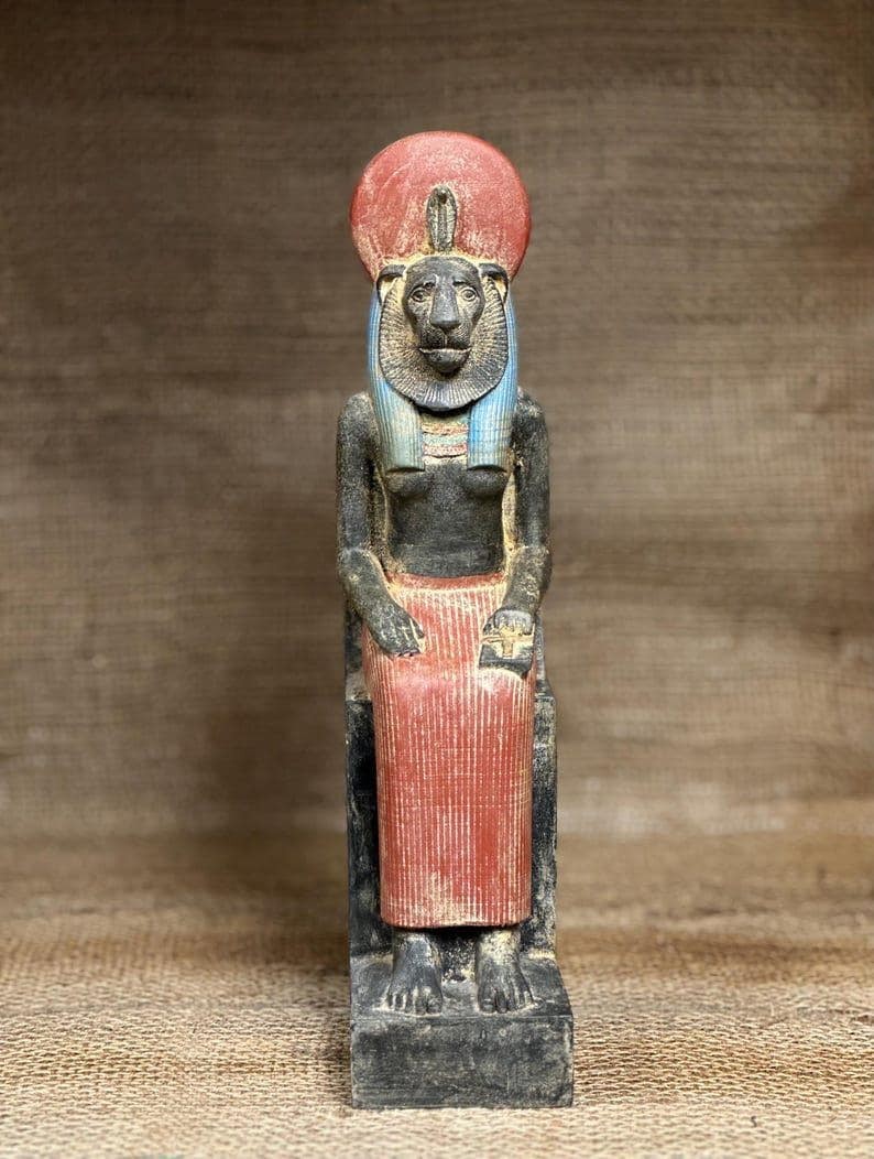 Ancient Egyptian Antiques Sekhmet Statue Goddess of War Artifact ...