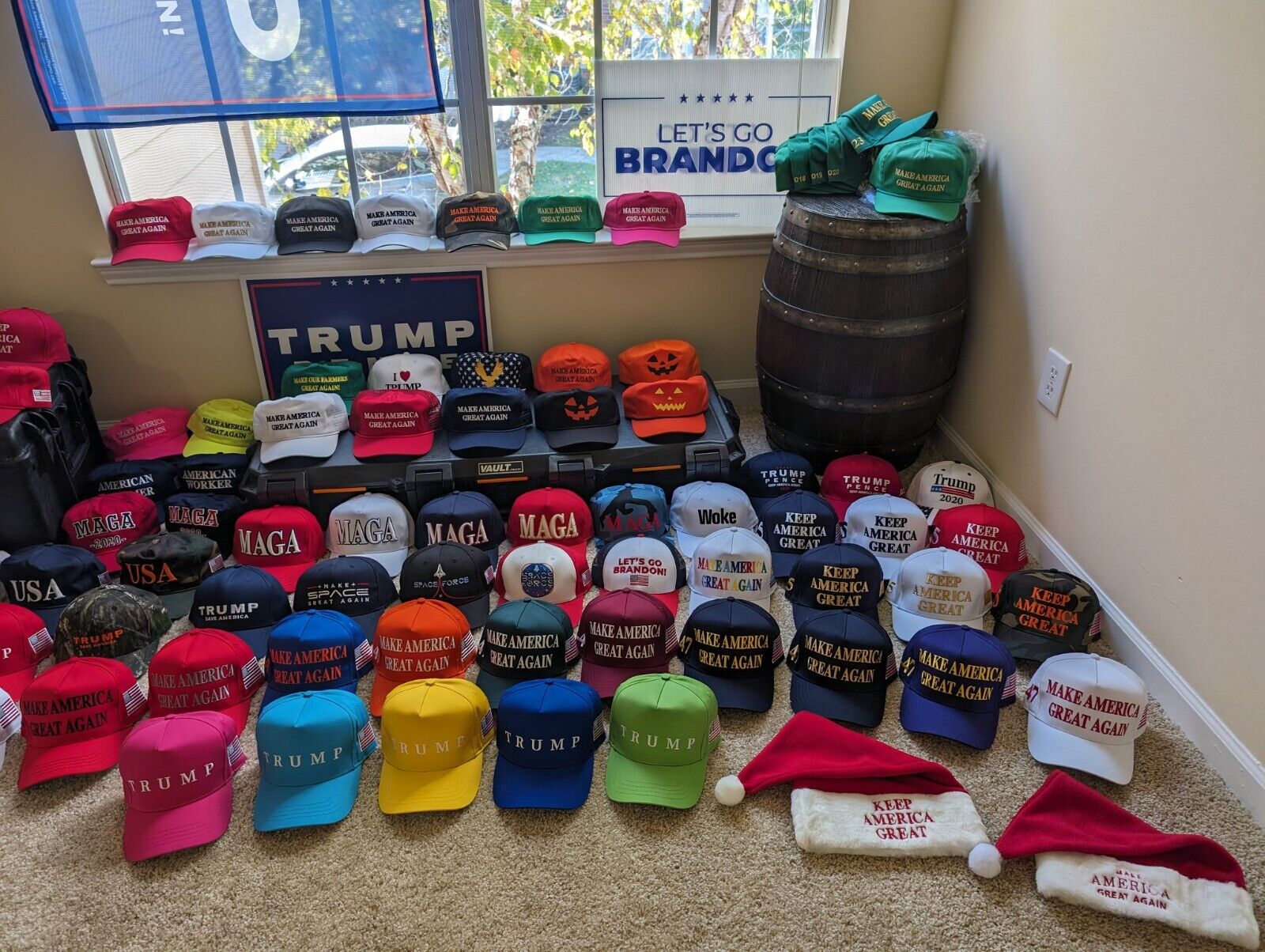 OFFICIAL MAGA TRUMP HAT SUPREME COLLECTION. ULTIMATE COMPLETE COLLECTION 2024