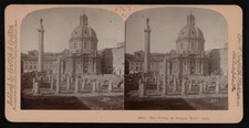 The Forum of Trajan, Rome, Italy Old Historic Photo 2 picture