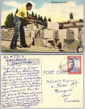 Bermuda Stone Cutter Postcard picture