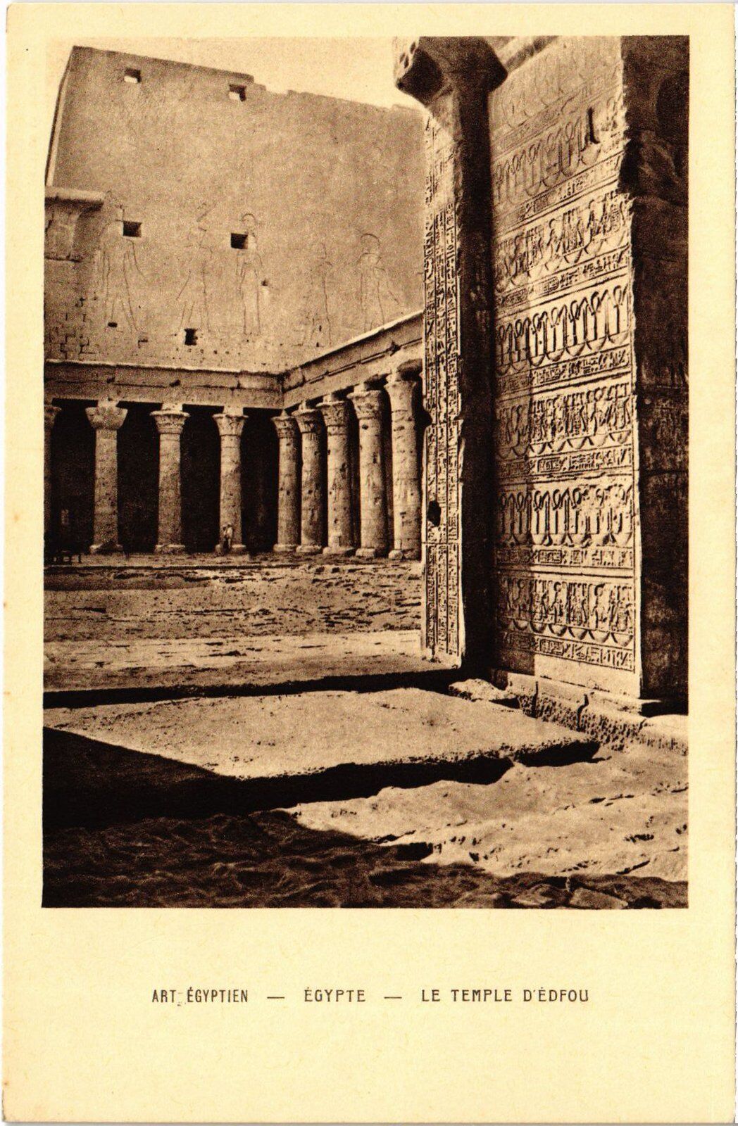 CPA AK EDFU The Temple of Edfu EEGYPT (1325193)