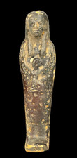 Ancient Egyptian Antiques Faience Ushabti Shabti Rare Funerary Figurine BC picture