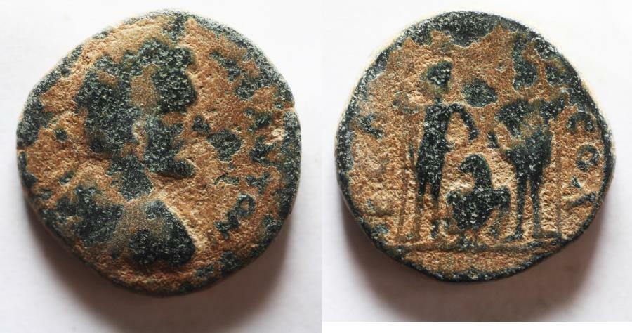 ZURQIEH -as20248- JUDAEA, Aelia Capitolina (Jerusalem). Antoninus Pius. AD 138-1