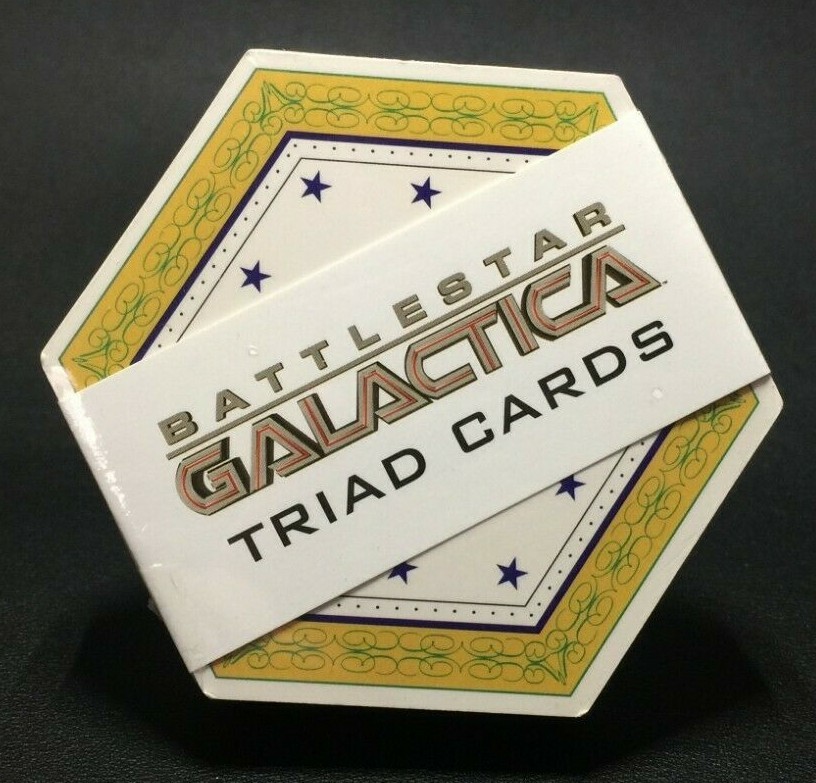 OFFICIAL Battlestar Galactica Triad Playing Cards in Original Packaging