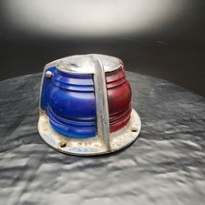 Vintage Disalle SEISS 555 Boat Bow Light Port Starboard Blue Red Lens picture