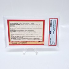 1984 Fleer Dune #132 Spice Terms and Definitions PSA 9 Pop 1 None Higher picture