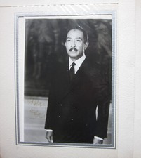 Anwar el-Sadat Ex-President of Egypt Hand Signed Photo with a Dedication picture