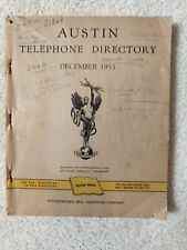 1953  Austin Texas Southwestern Bell Telephone Directory Vintage Ads picture