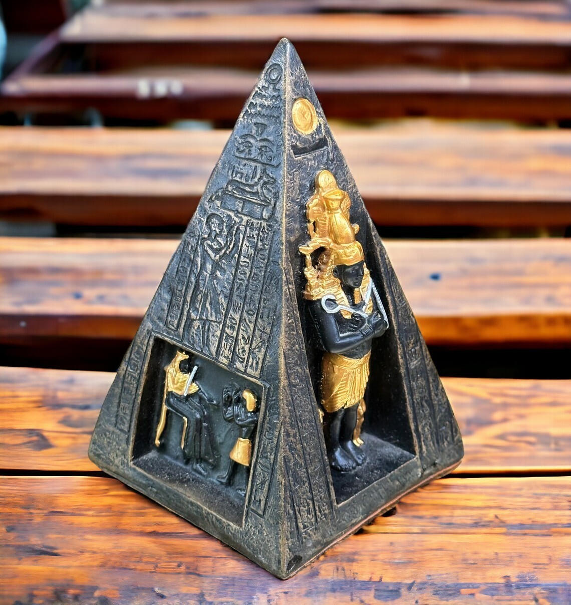 Unique Antique Egyptian Rare Pyramid Pharaonic Antiquities Goddess ...