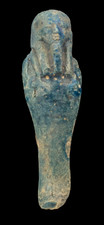 Ancient Egyptian Antiques Faience Ushabti Shabti Rare Funerary BC picture