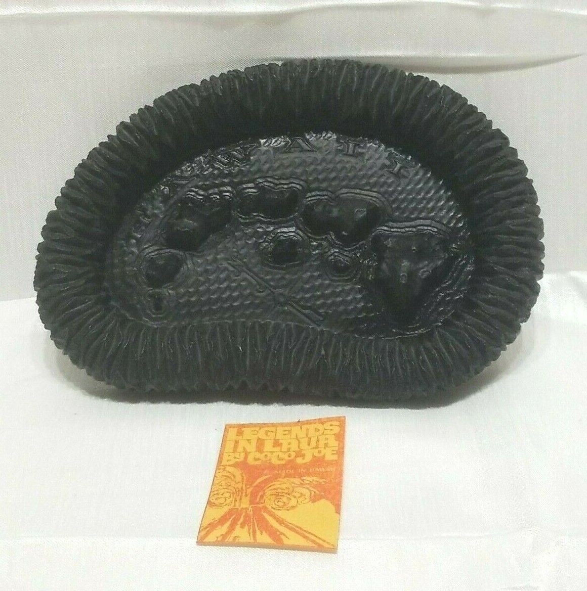 Vintage Legends In Lava by Coco Joe - Island Ash Tray (Not Used)