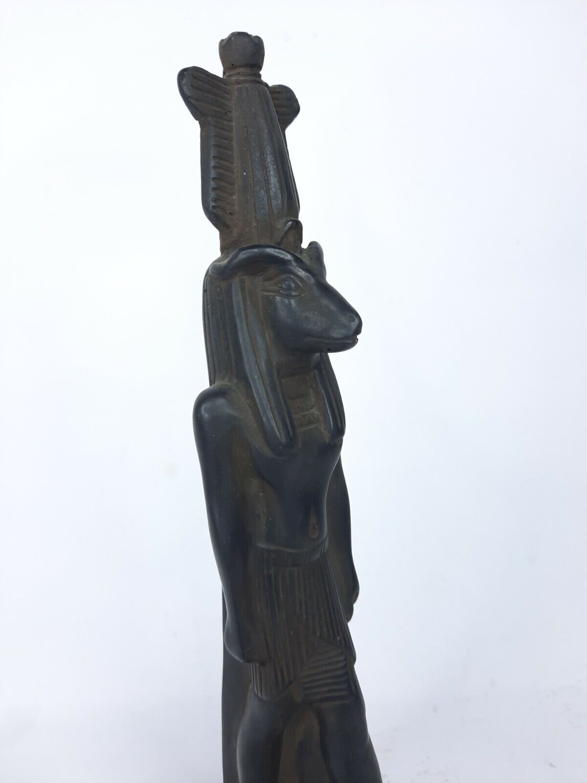 RARE ANCIENT EGYPT MAGIC of God Stone Egyptian Antique Statue Khnum Hiroglyphic