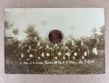 RPPC Imperial German Soldiers Pickelhaube Dress Uniform Rifles Unit Marked picture