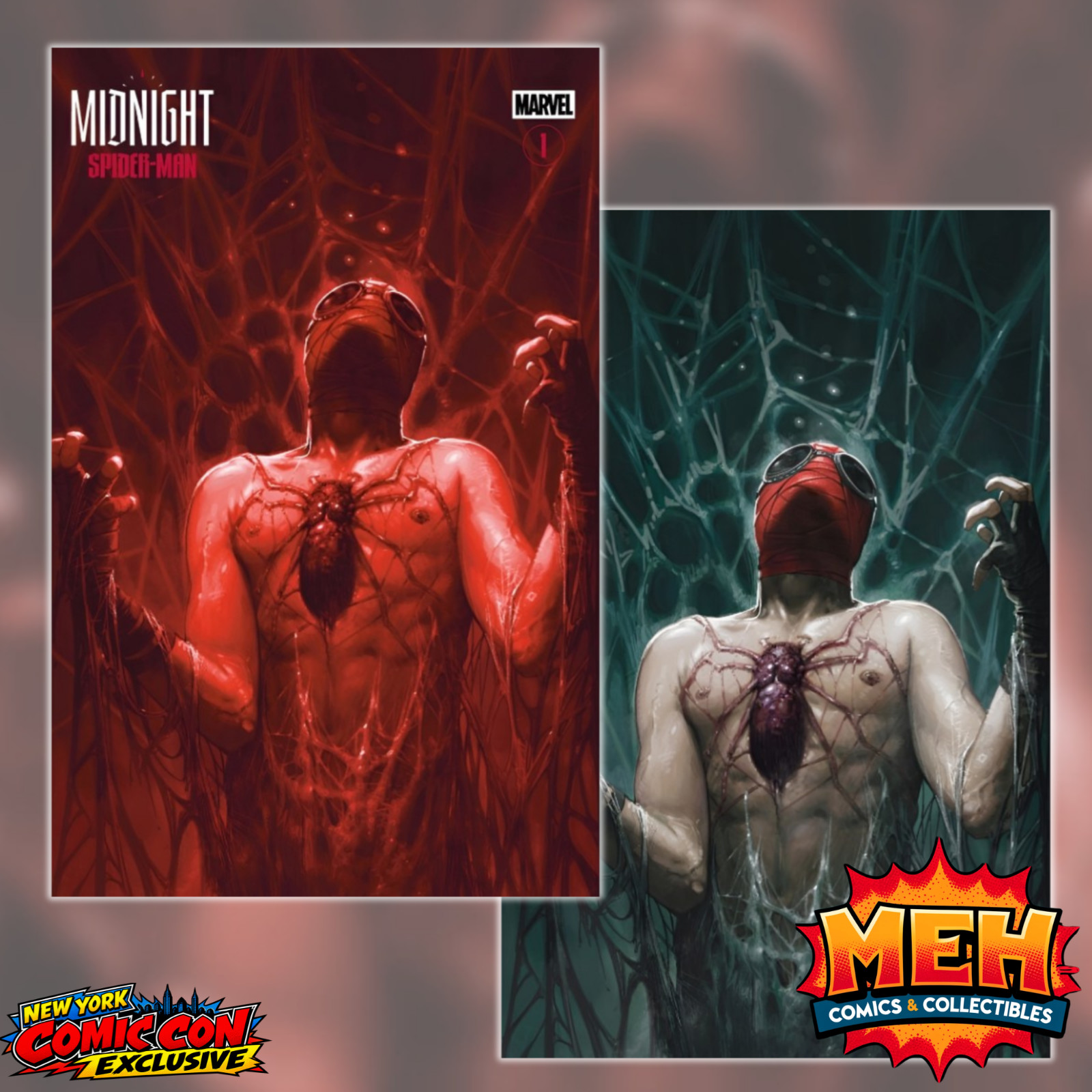 Midnight Spider-Man #1 - Davide Paratore - NYCC Trade & Virgin Set (2026) Midnight Spider-Man #1 - Davide Paratore - NYCC Trade & Virgin Set (2026)