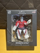 NEW Hallmark NHL Washington Capitals Goalie Christmas Tree Ornament SHIPS FREE picture