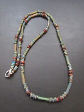 NILE Ancient Egyptian Amulet Mummy Bead Necklace ca 600 BC picture
