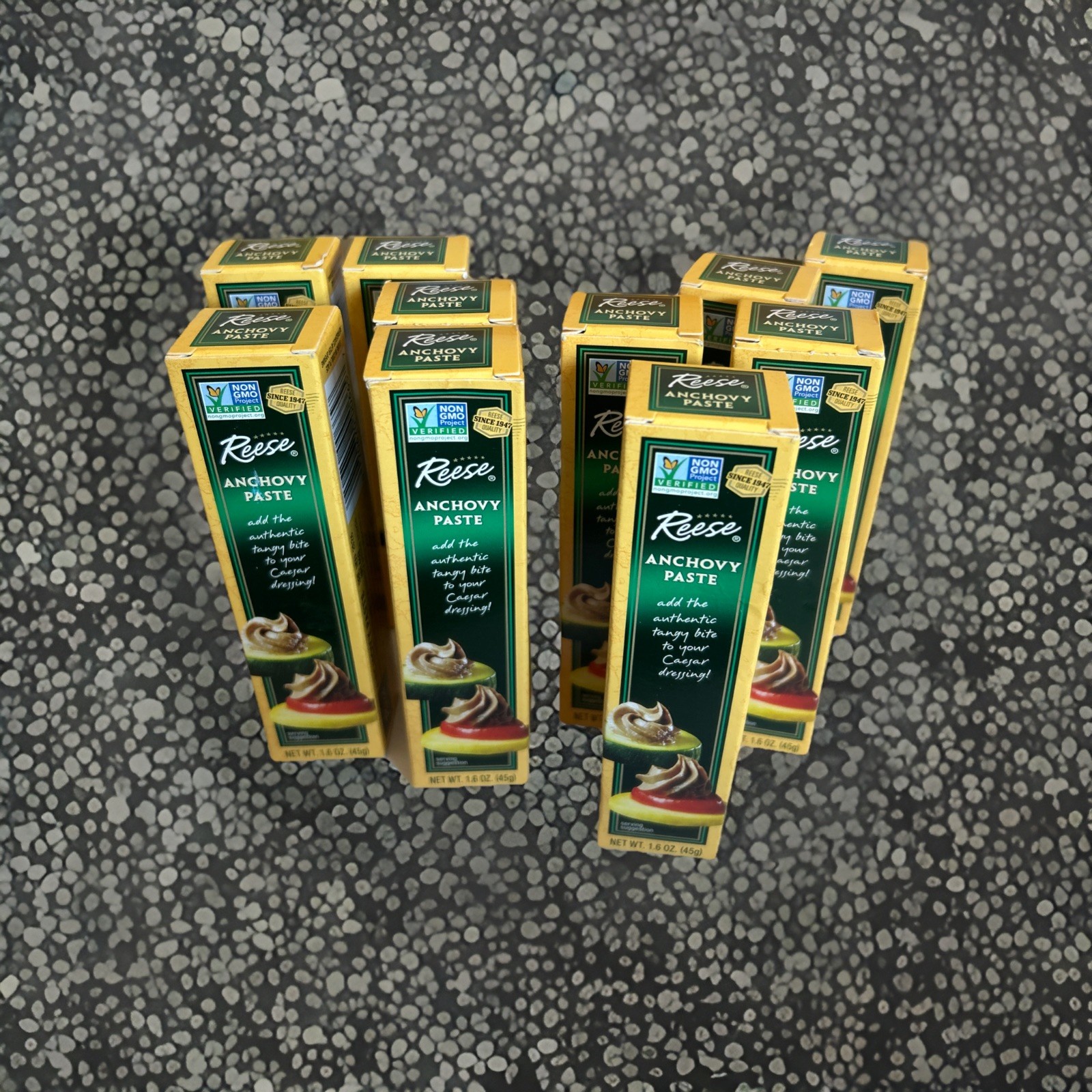 Reese Paste Anchovy 1.6 OZ Tube.  (10) Tubes. Best By  Nov 2026