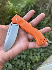 Cold Steel Orange G10 Ultimate Hunter S35vn Steel Triad Lockback Brand New Knife picture