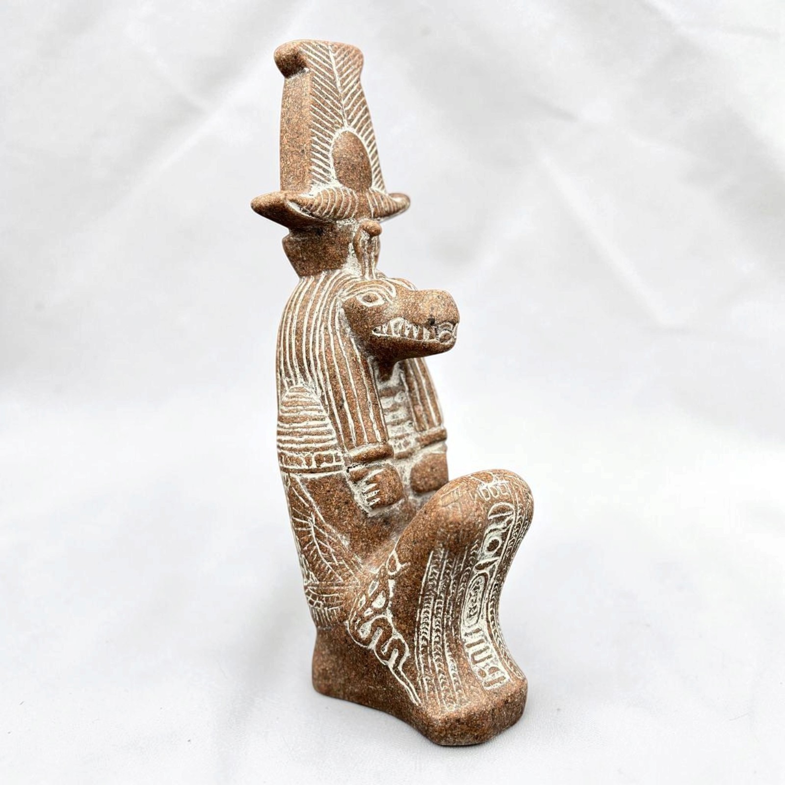 Ancient Egyptian Pharaonic Sobek Statue Rare Unique Antique Mythology God BC