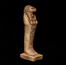 ANCIENT EGYPTIAN ANTIQUES Thoth Baboon Headed Ushabti Funerary Figure BC picture