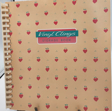 Vtg Current Vinyl Clings Lot Of 3 Storage Books Window Clings Many Holidays picture