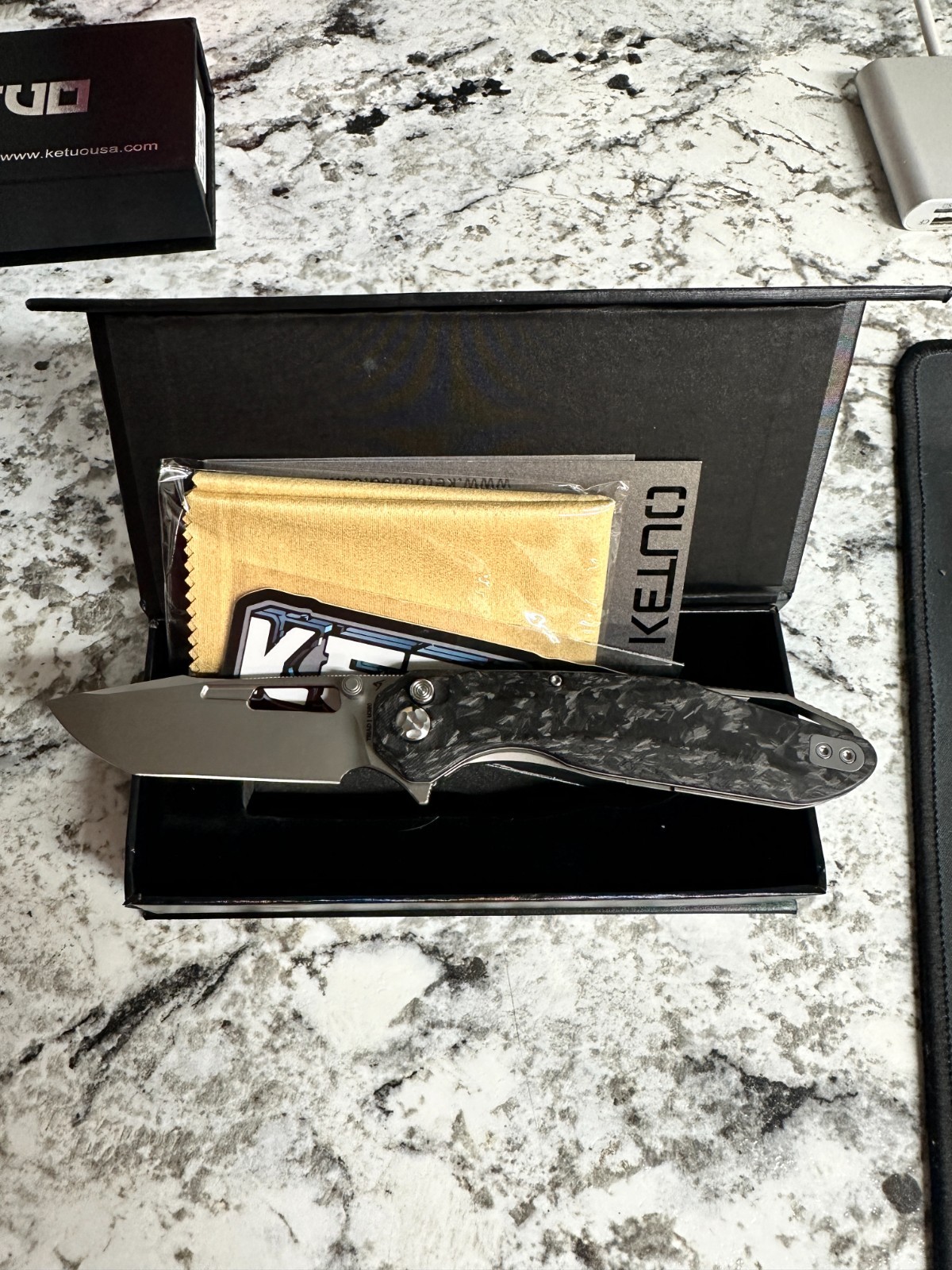 Ketuo Triad v3 m390 Folding knife EDC