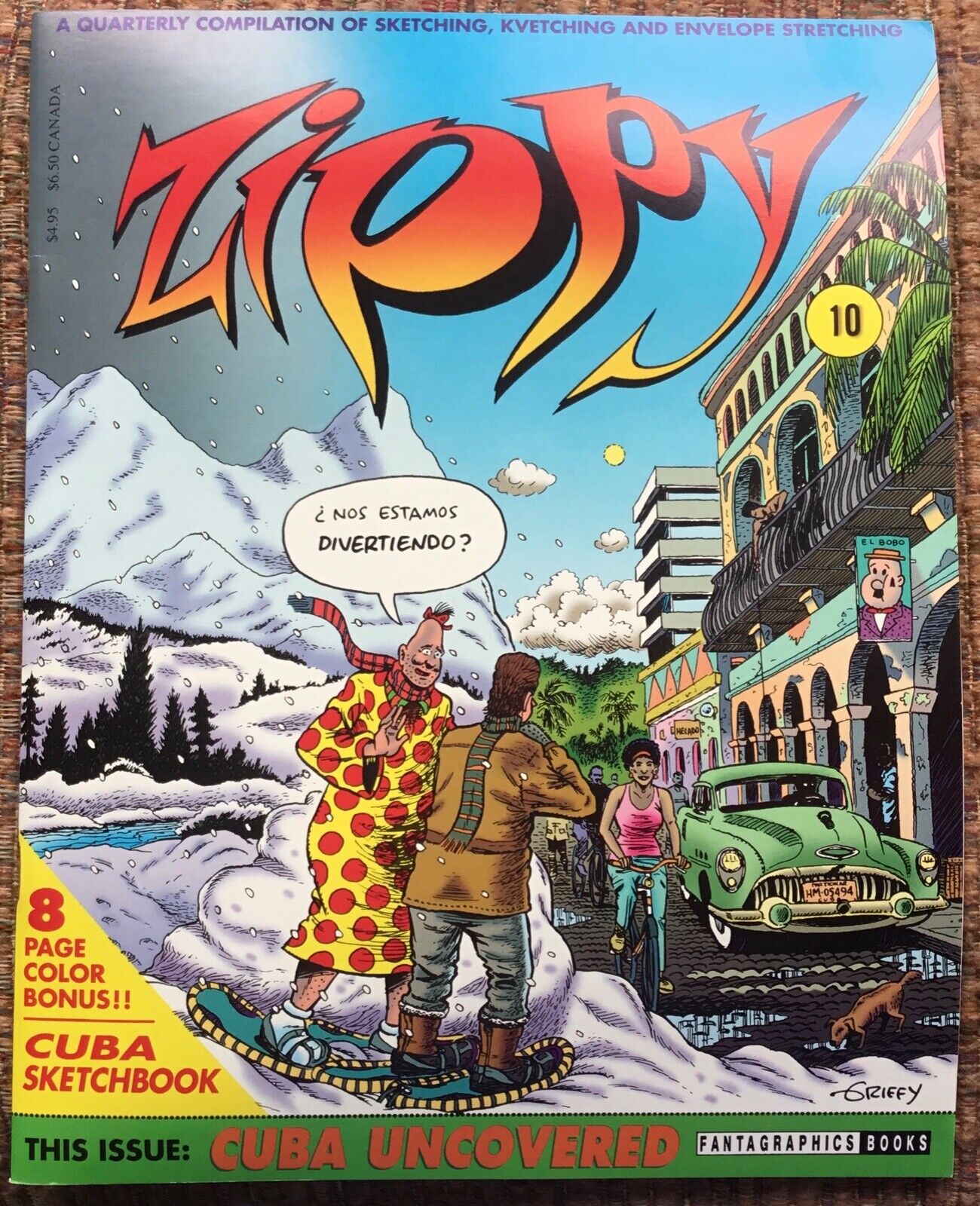 Zippy Quarterly #10 Zippy the Pinhead Fantagraphics Books May 1995 1st printing