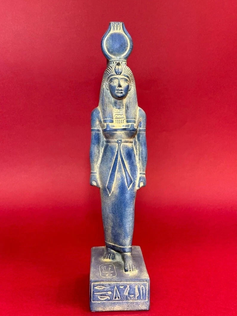Rare Ancient Egyptian Antiquities Statue of Goddess Hathor God of Love Egypt BC