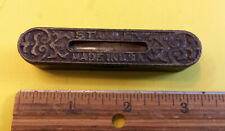 ANTIQUE STANLEY MADE IN USA CAST IRON MINI POCKET LEVEL TOOL picture